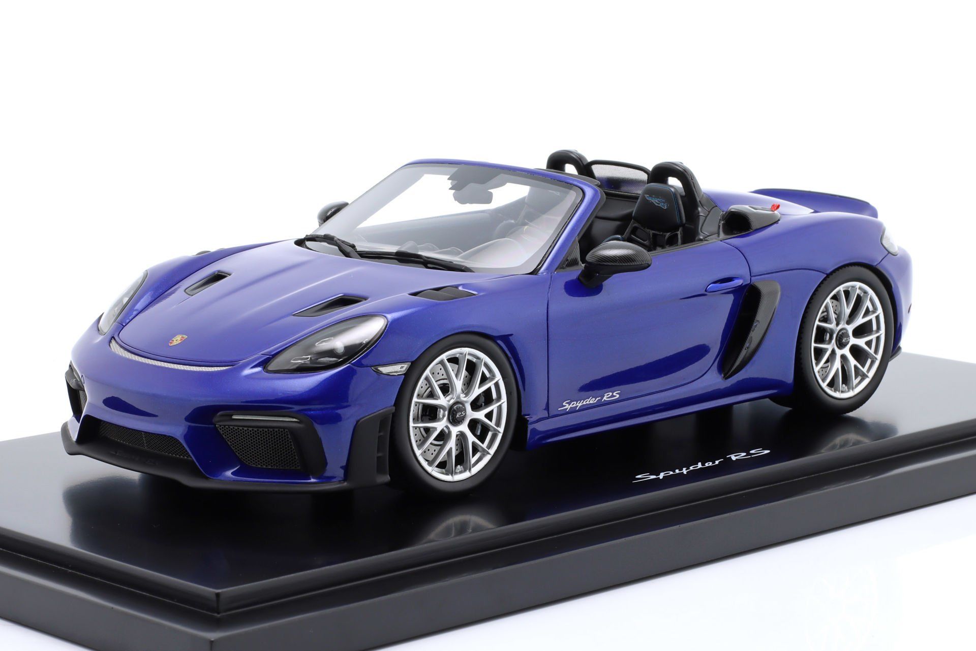 SPARK-MODEL - PORSCHE - 718 (982) SPIDER RS 2024 - CON VETRINA - WITH SHOWCASE