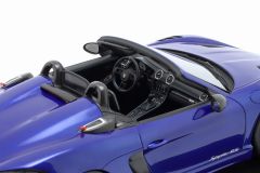 SPARK-MODEL - PORSCHE - 718 (982) SPIDER RS 2024 - CON VETRINA - WITH SHOWCASE