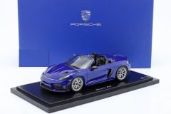 SPARK-MODEL - PORSCHE - 718 (982) SPIDER RS 2024 - CON VETRINA - WITH SHOWCASE