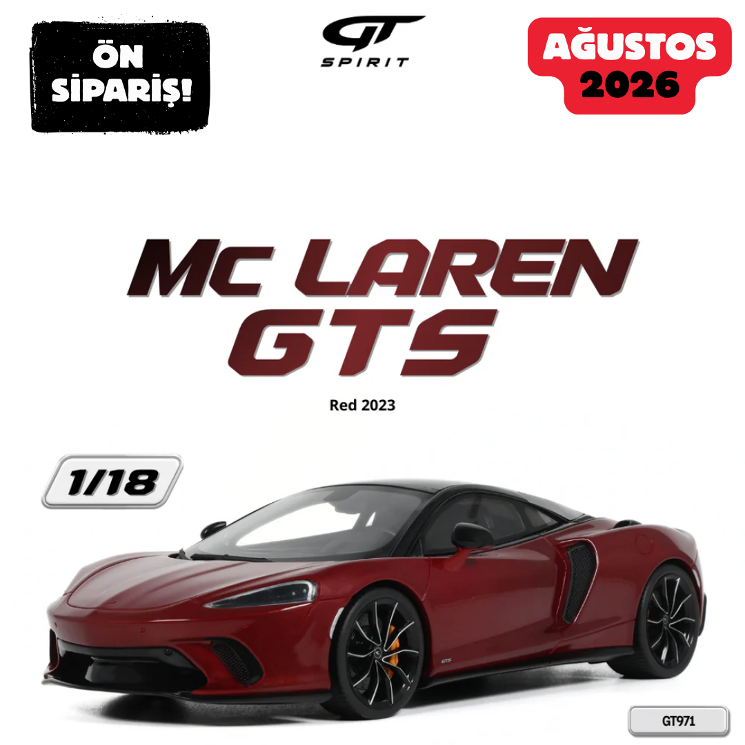 Ön Sipariş - 1/18 GT Spirit McLaren GTS, Red - GT971