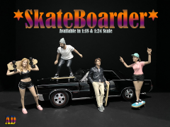 1/18 American Diorama Skateboarder - Figure IV - AD38243