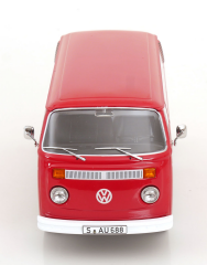 Ön Sipariş - 1/18 KK SCALE Volkswagen VW T2b Kastenwagen Porsche Renndienst 1972 rot
