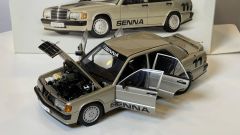 AUTOART - MERCEDES BENZ - 190E 2.3 16V (W201) N 11 WINNER NURBURGING RACE OF CHAMPION 1984 AYRTON SENNA