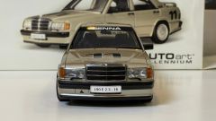 AUTOART - MERCEDES BENZ - 190E 2.3 16V (W201) N 11 WINNER NURBURGING RACE OF CHAMPION 1984 AYRTON SENNA