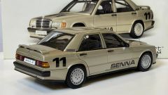 AUTOART - MERCEDES BENZ - 190E 2.3 16V (W201) N 11 WINNER NURBURGING RACE OF CHAMPION 1984 AYRTON SENNA
