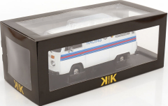 Ön Sipariş - 1/18 KK SCALE Volkswagen VW T2b Kastenwagen Porsche Martini Racing 1972 weiß - KKDC181414