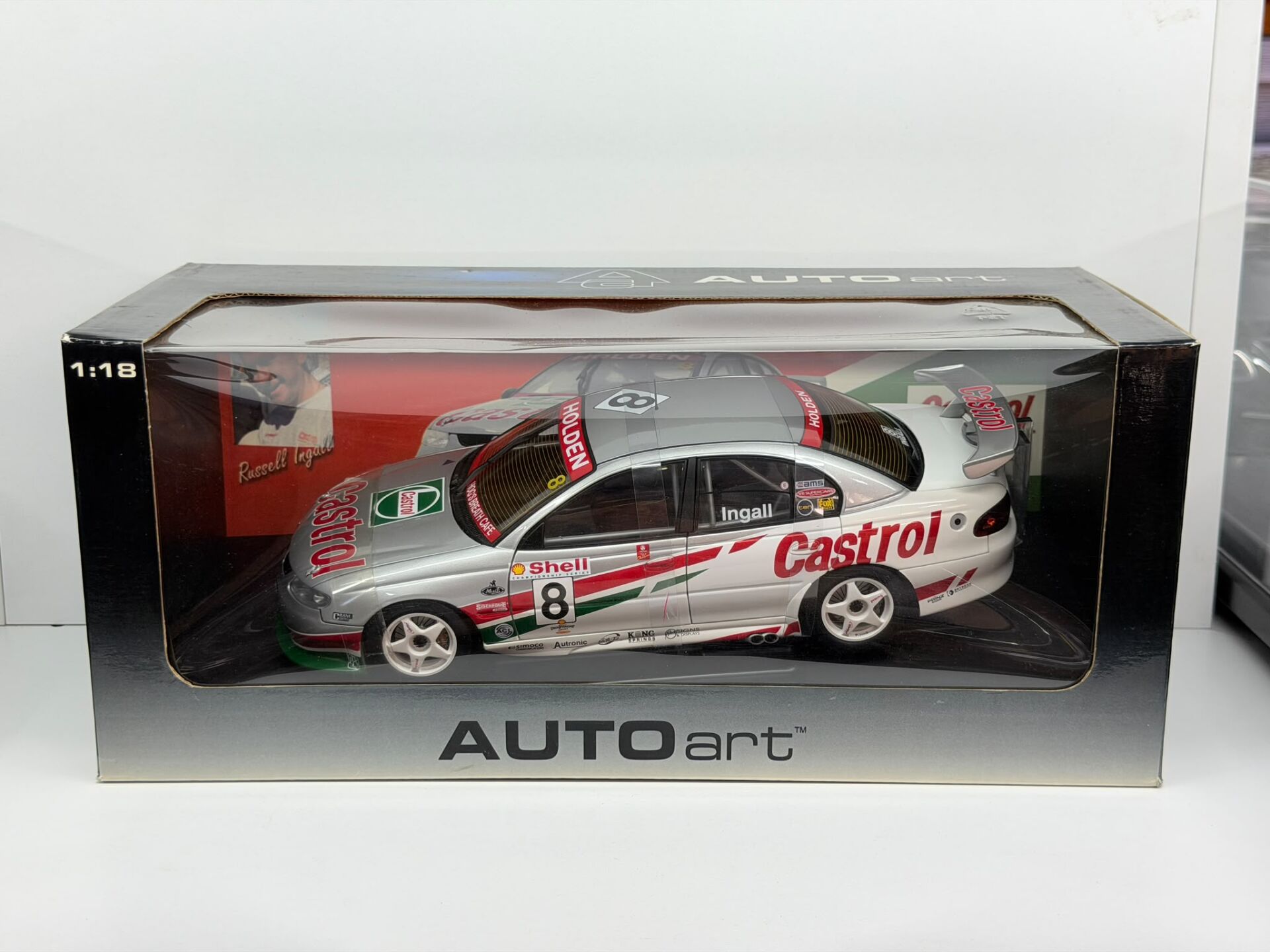1:18 Biante/AUTOart 2000 Russell Ingall -- #8 Perkins Holden VT Commodore