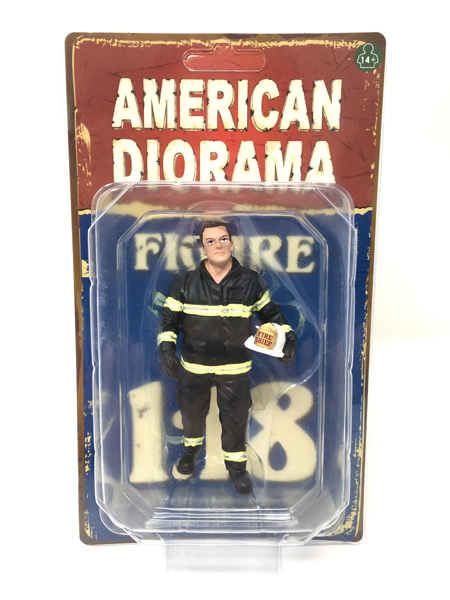 1/18 American Diorama Firefighter - Fire Chief - AD77459