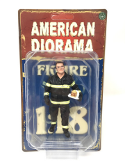 1/18 American Diorama Firefighter - Fire Chief - AD77459