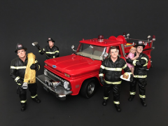 1/18 American Diorama Firefighter - Fire Chief - AD77459