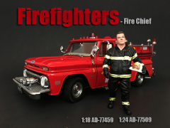 1/18 American Diorama Firefighter - Fire Chief - AD77459