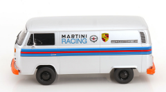 Ön Sipariş - 1/18 KK SCALE Volkswagen VW T2b Kastenwagen Porsche Martini Racing 1972 silber - KKDC181416