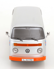 Ön Sipariş - 1/18 KK SCALE Volkswagen VW T2b Kastenwagen Porsche Martini Racing 1972 silber - KKDC181416