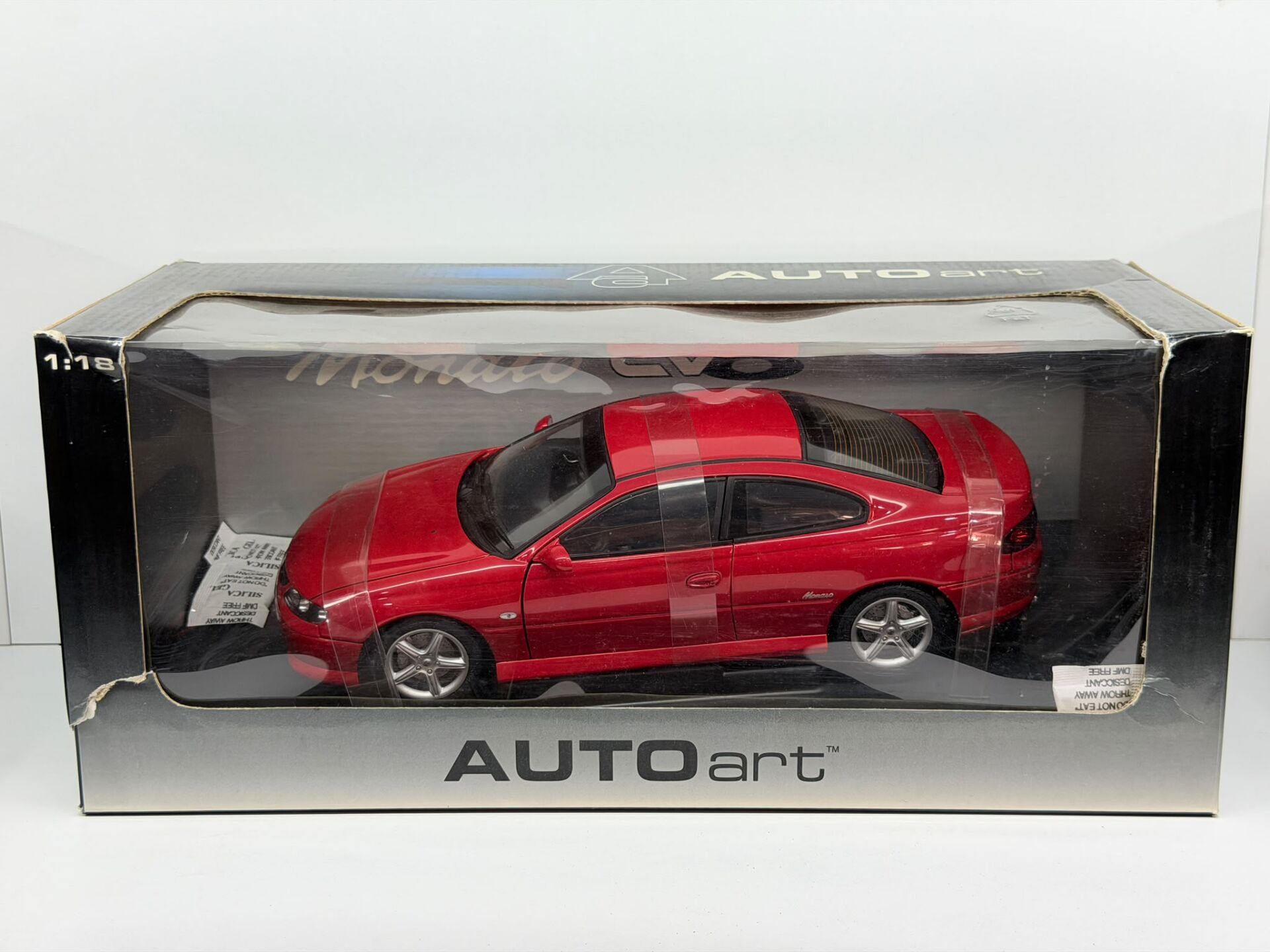 1:18 Biante/AUTOart 1:18 Scale Holden Monaro CV8 – Red Hot