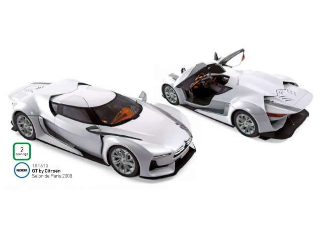 2008 Citroen GT, white (2008  Salon de Paris Motorshow)