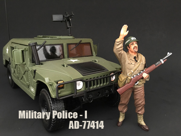 1/18 American Diorama WWII US Military Police - AD77414