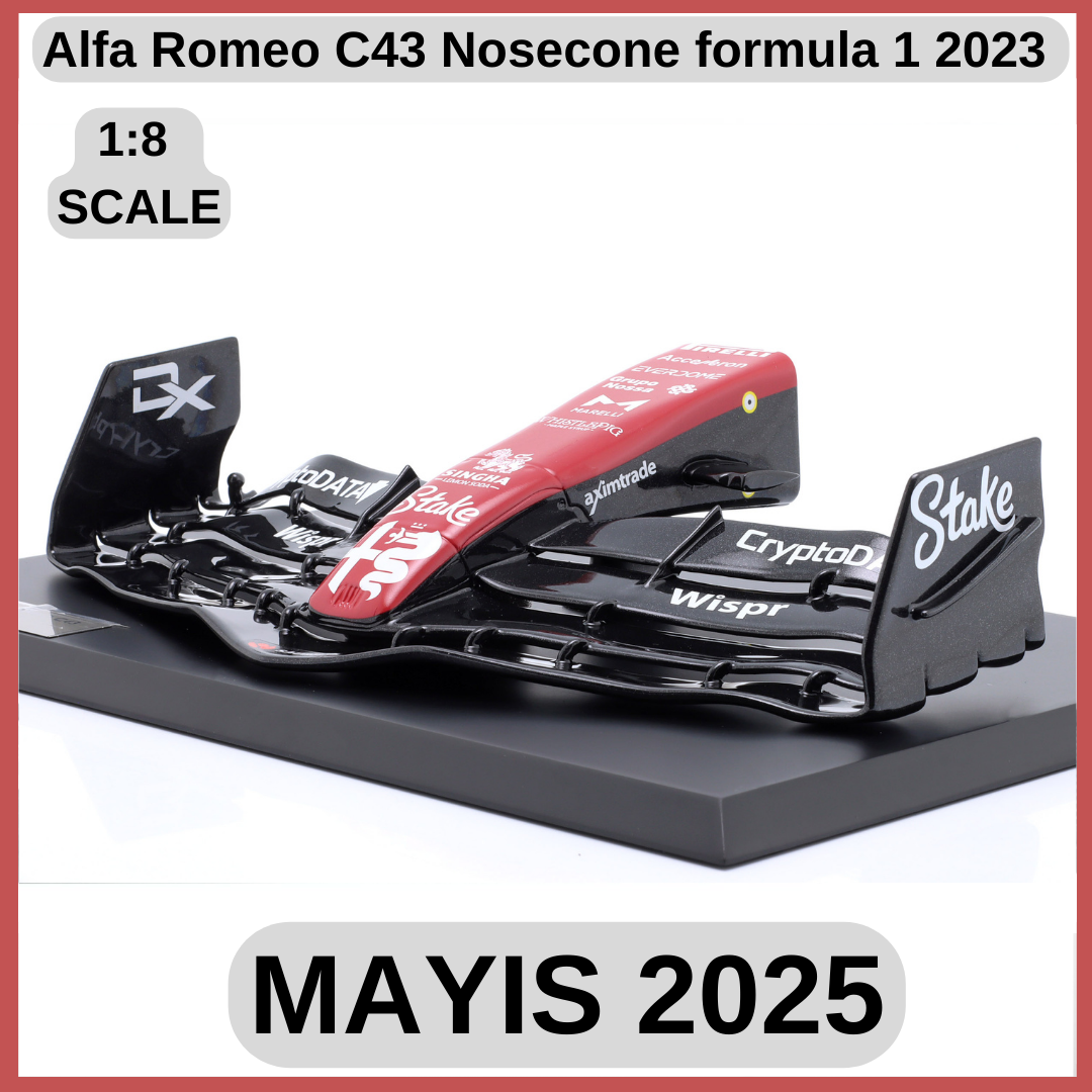 Alfa Romeo C43 Nosecone formula 1 2023 1:8 HC Models