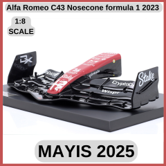 Alfa Romeo C43 Nosecone formula 1 2023 1:8 HC Models