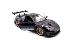 1/18 SOLİDO Porsche 911 GT3 RS WEISSACH PACKAGE VIOLA PURPLE METALLIC 2024 - S1812103