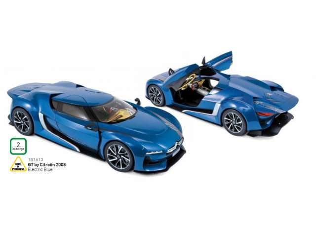 2008 Citroen GT, electric blue