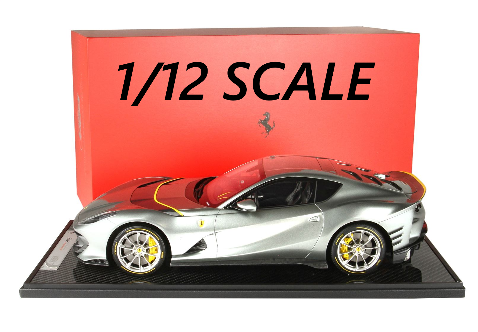 BBR-MODELS - FERRARI - 812 COMPETIZIONE 2021 - CON VETRINA - WITH SHOWCASE