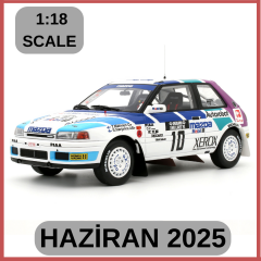 OTTO-MOBILE - MAZDA - 323 GTX N 10 RALLY 1000 LAKES 1991 TOMMY MAKINEN - SEPPO HARJANNE