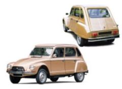 1978 Citroen Dyane, opale beige metallic