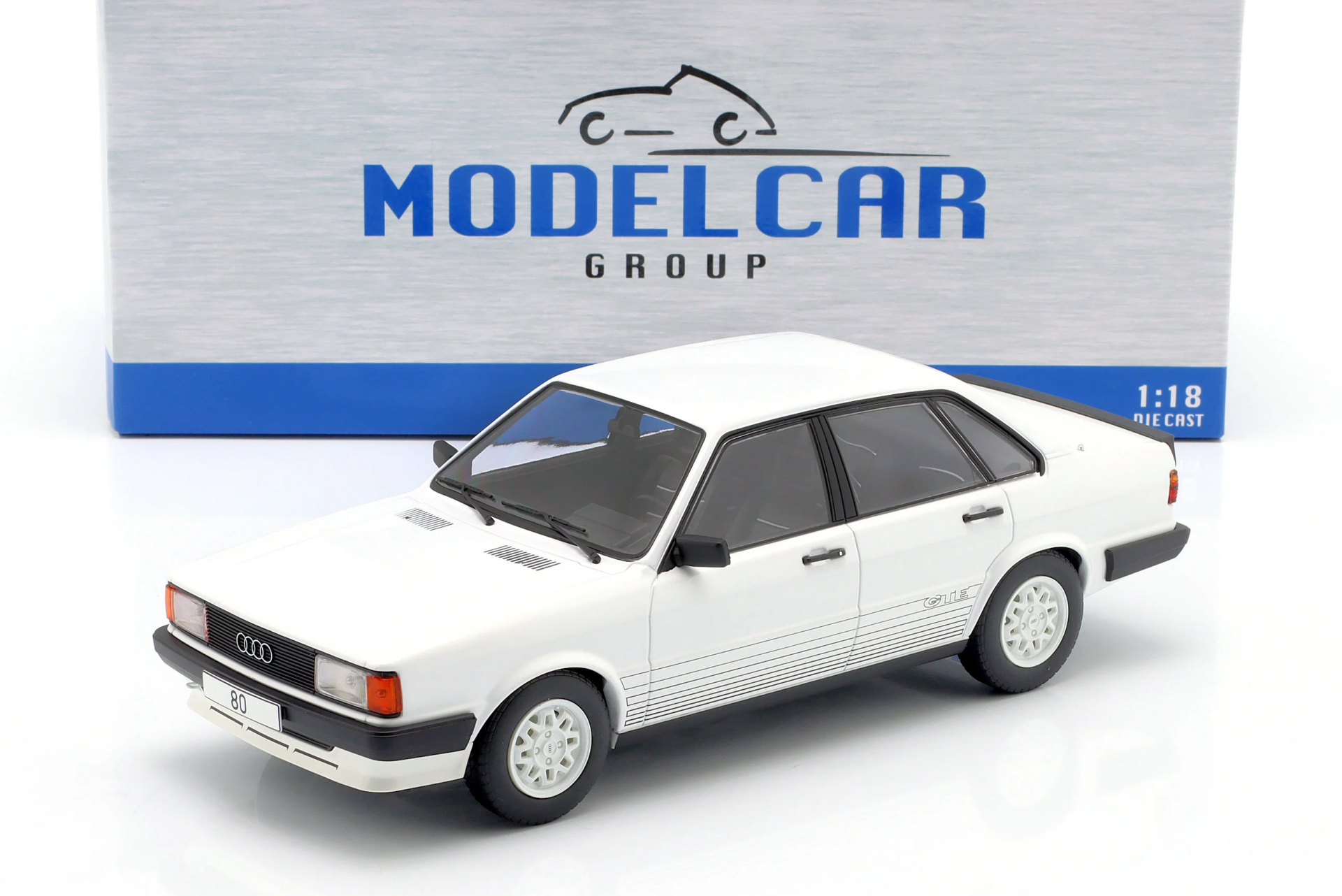 1/18 MCG Audi 80 GTE (B2) Year 1978 white - MCG18527