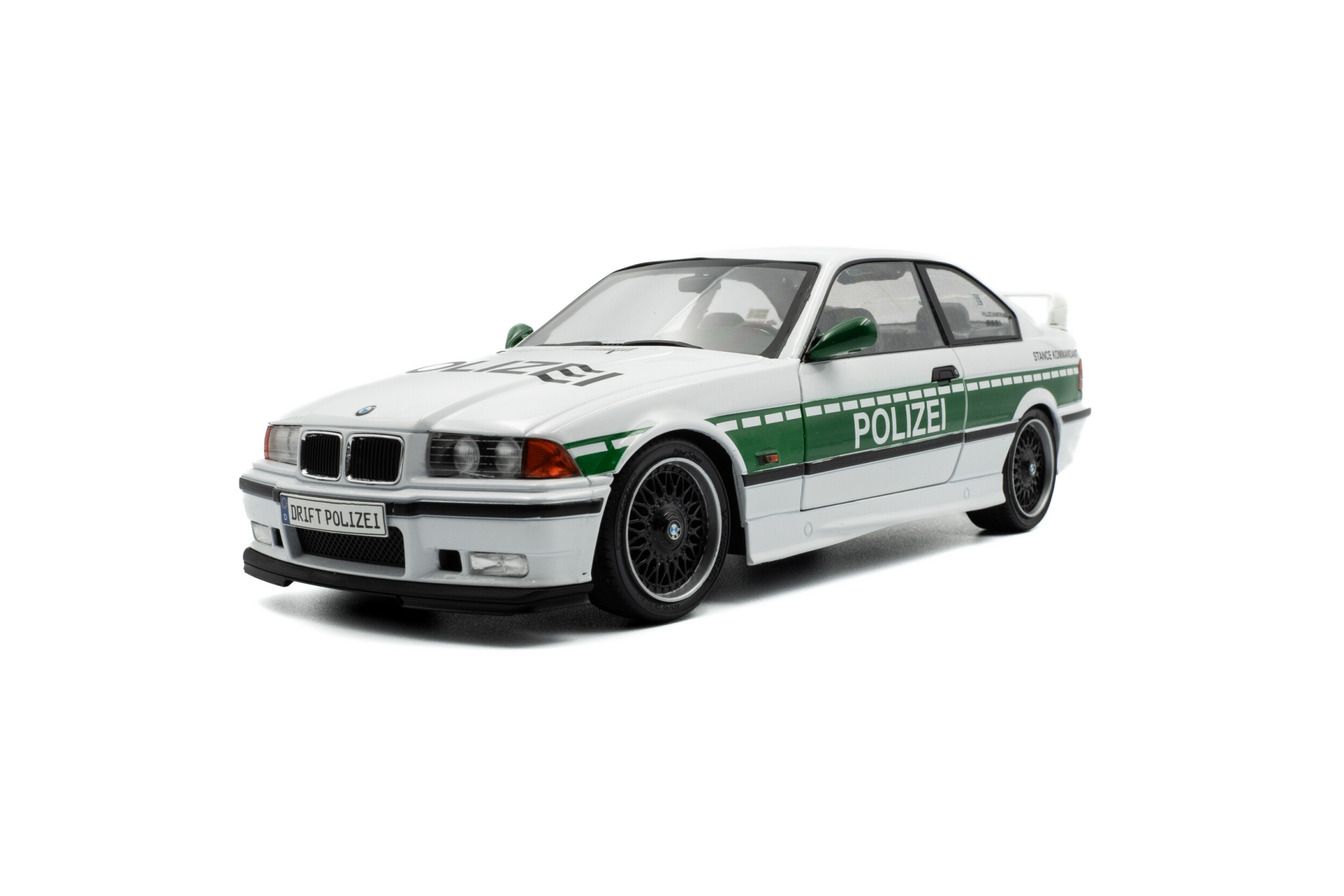 1/18 SOLİDO BMW E36 M3 Coupe DRIFT POLIZEI – 1991  - S1803915