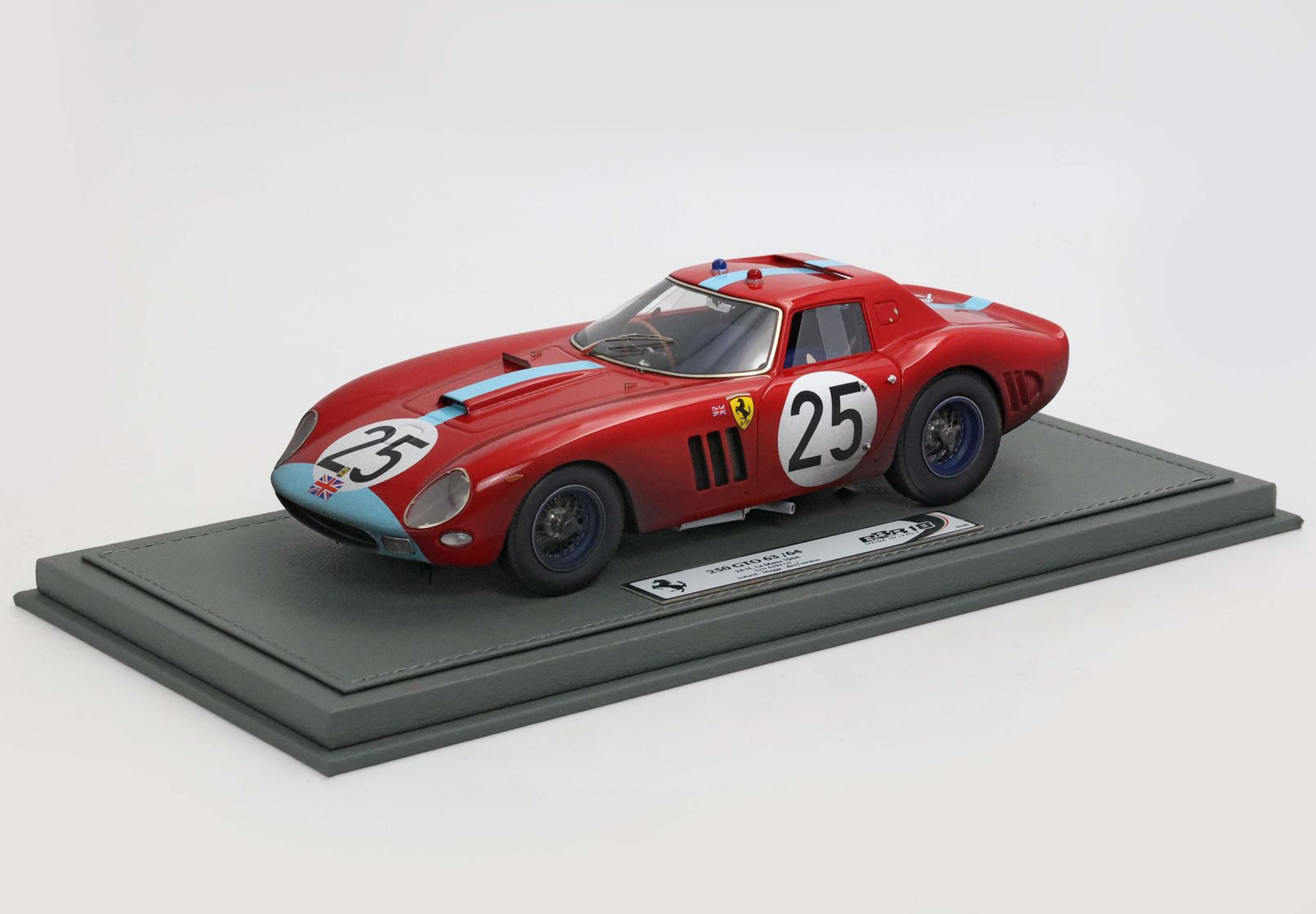 1/18 BBR-MODELS Ferrari 250 GTO 24 H Le Mans 1964 car n. 25