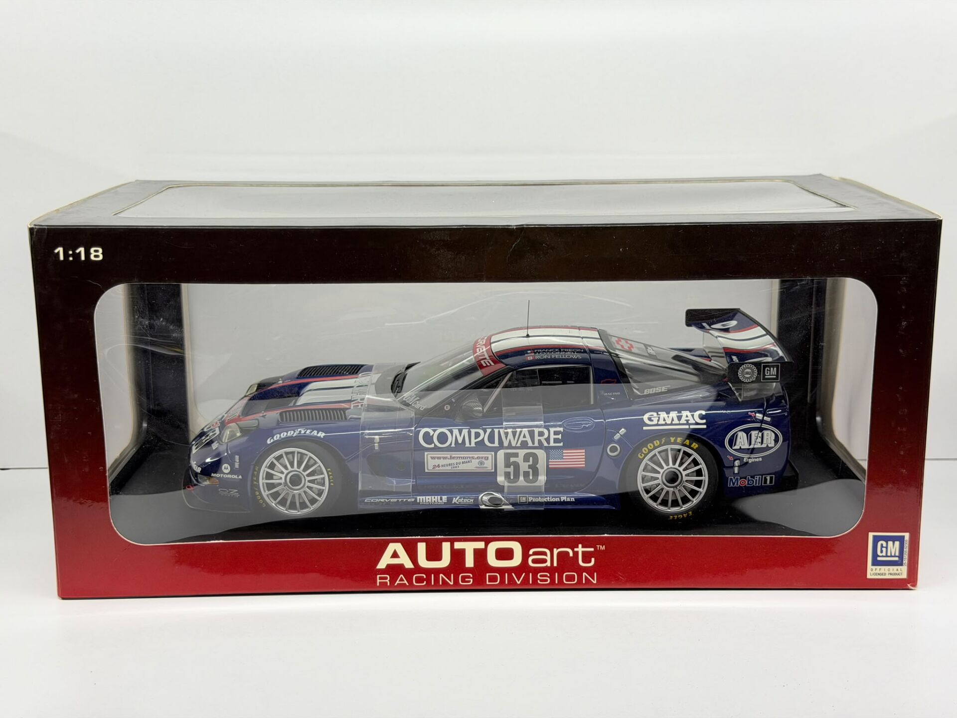 1:18 Chevrolet Corvette C5-R 24HRS Le Mans 2003 #53 80307