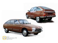 1978 Citroën GS Pallas, cigale brown