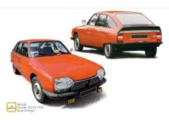 1978 Citroën GS X2 Ibiza orange