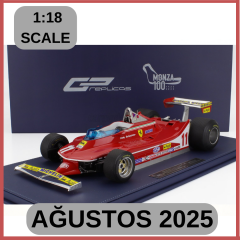 GP-REPLICAS - FERRARI - F1 312T4 N 11 WORLD CHAMPION WINNER MONZA ITALY GP 1979 JODY SCHECKTER