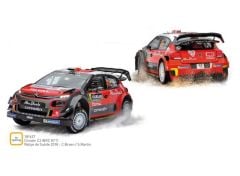 2018 Citroën C3 WRC #11 C. Breen/S. Martin Rallye de Suede, red/white/black