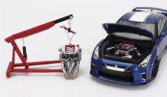 MOTORHELIX - NISSAN - SKYLINE GT-R (R35) WITH ENGINE AND ACCESSORIES 2016