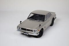 1/18 AUTOart Nissan Skyline 2000 GT-R KPGC10 Silver - 77381