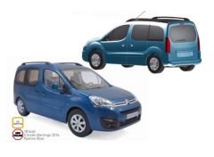 2016 Citroën Berlingo, kyanos blue