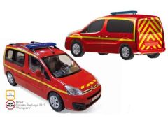2017 Citroën Berlingo *Pompiers*, red/yellow