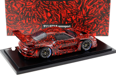 1/18 SPARK  Porsche 911 992 GT3 R Rennsport TC01 RX Testcar red/ black - WAP0215060SGTR