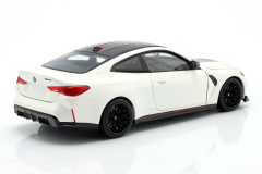 1/18 MINICHAMPS BMW M4 CSL (G82) year 2023 white - 110023022