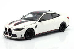1/18 MINICHAMPS BMW M4 CSL (G82) year 2023 white - 110023022