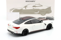 1/18 MINICHAMPS BMW M4 CSL (G82) year 2023 white - 110023022