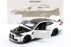1/18 MINICHAMPS BMW M4 CSL (G82) year 2023 white - 110023022