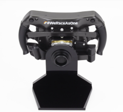 1/2 MINICHAMPS -STEERING WHEEL - F1 MERCEDES PERFORMANCE TEAM AMG  WORLD CHAMPION SEASON 2020 LEWIS HAMILTON
