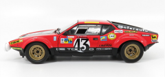 KYOSHO - DE TOMASO - PANTERA FORD 5.8L V8 TEAM CLAUDE DUBOIS N 43 16th 24h LE MANS 1975 P.RUBENS - P.BOZZETTO