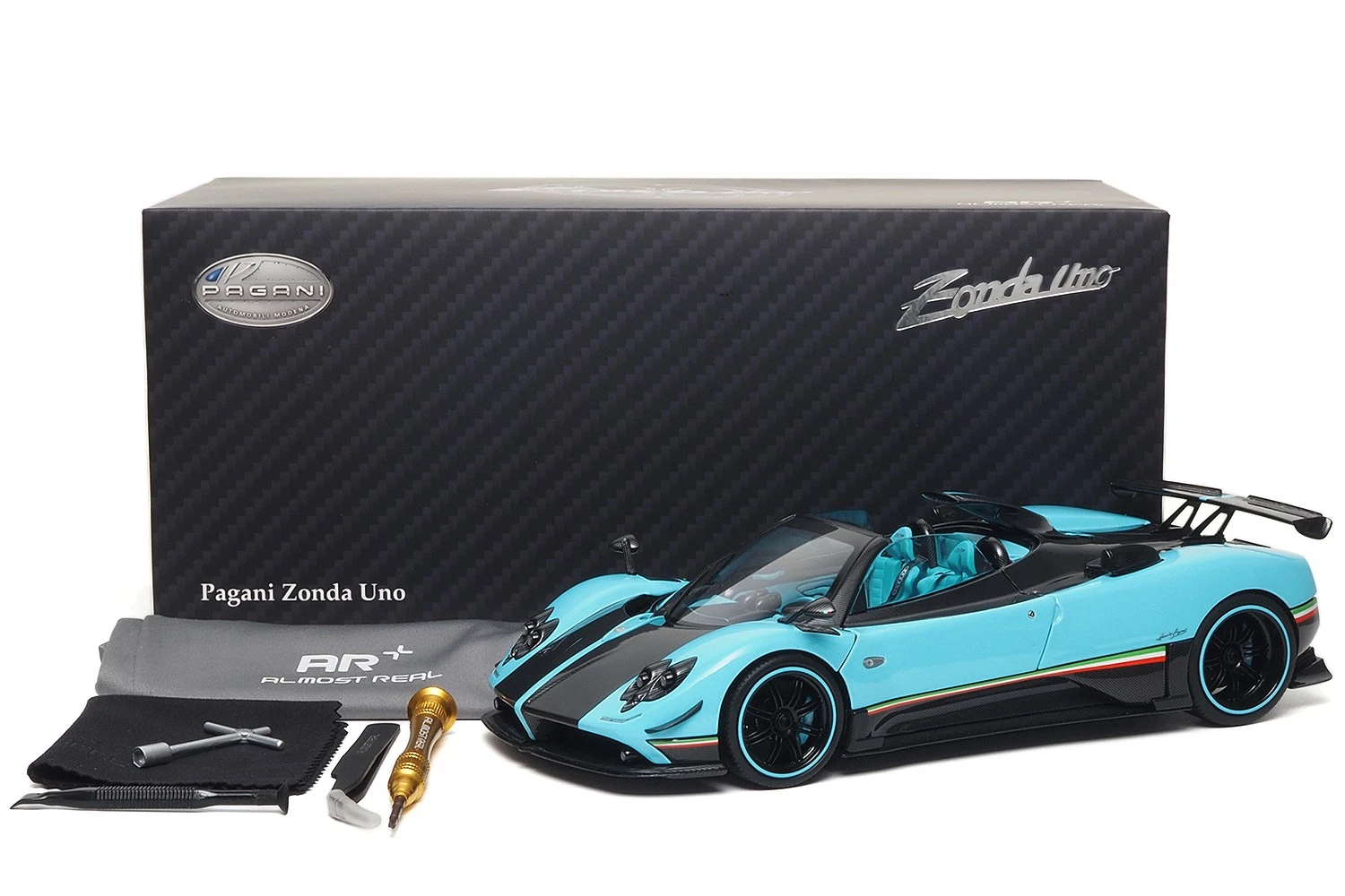 1/18 Almost Real 2016 Pagani Zonda Uno (Blue) - ALM856301