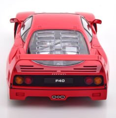 KK-SCALE - FERRARI - F40 1987 - BLACK INTERIOR