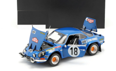 KYOSHO - RENAULT - ALPINE A110 1800S N 18 WINNER RALLY MONTECARLO 1973 J.C.ANDRUET - BICHE