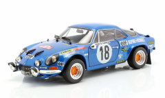 KYOSHO - RENAULT - ALPINE A110 1800S N 18 WINNER RALLY MONTECARLO 1973 J.C.ANDRUET - BICHE